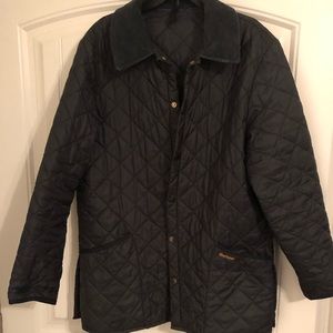Barbour Navy Quilted Jacket